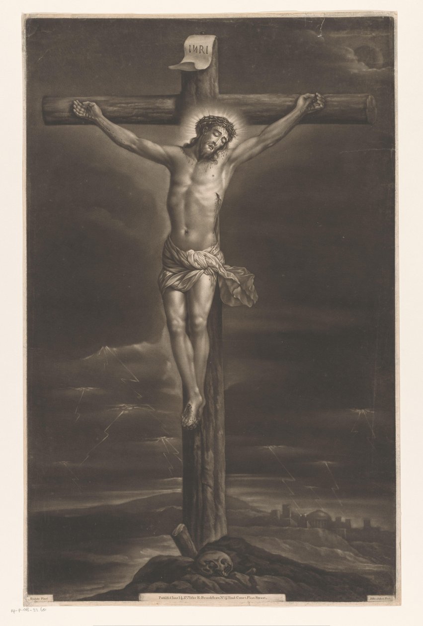 Chrystus na krzyżu autorstwa Richard Brookshaw