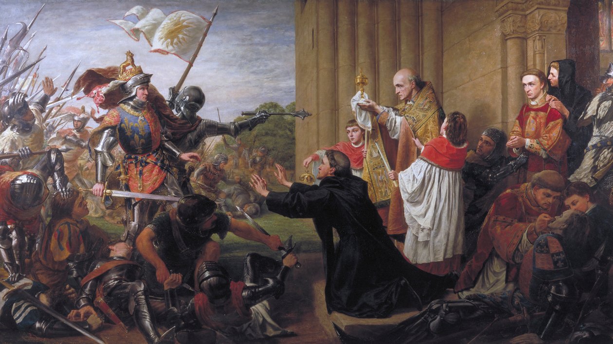 „Sanktuarium”, 1867. autorstwa Richard Burchett