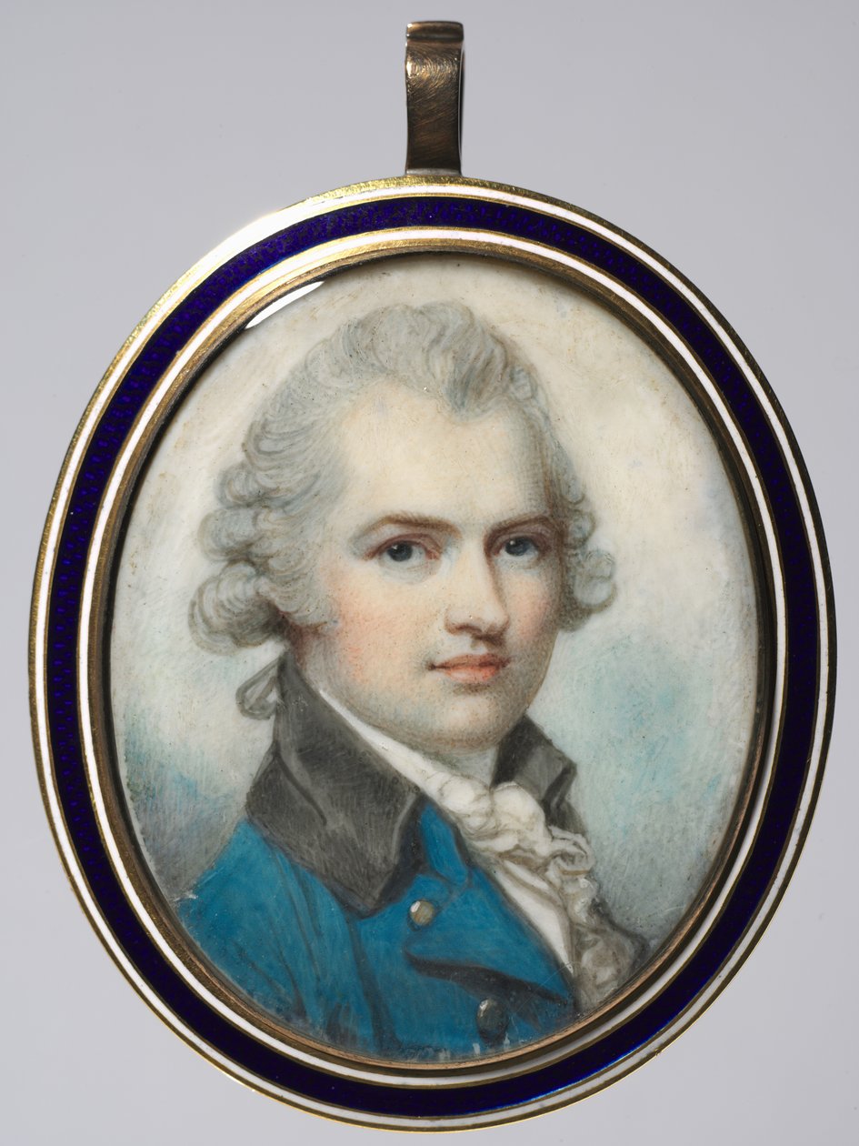 Portret mężczyzny, ok. 1790. autorstwa Richard Cosway