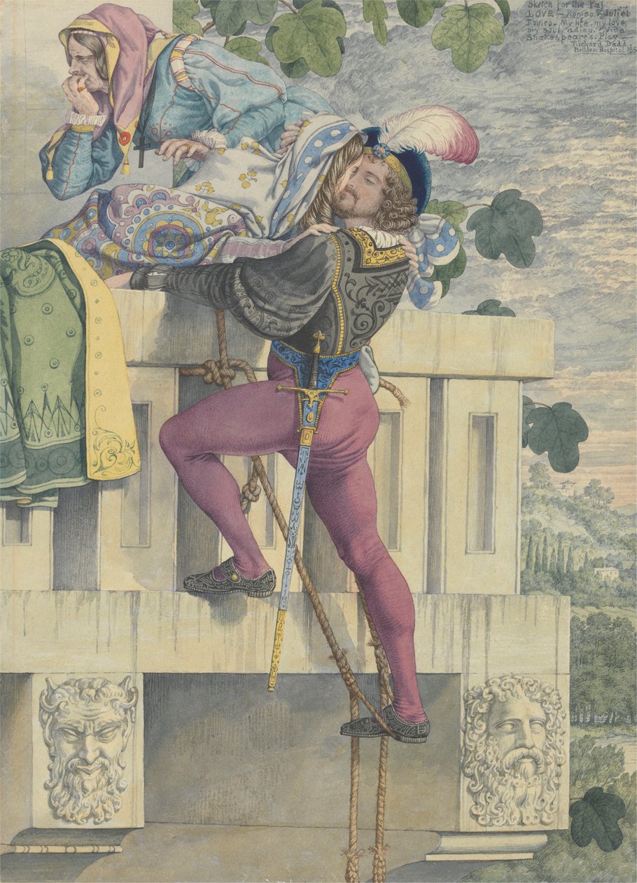 Szkic dla pasji: Miłość autorstwa Richard Dadd