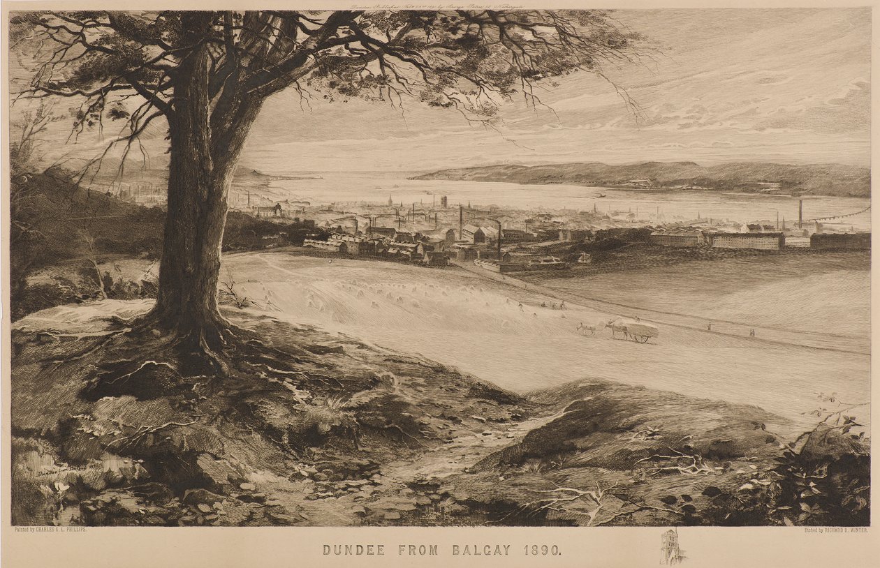 Dundee z Balgay autorstwa Richard Davidson Winter