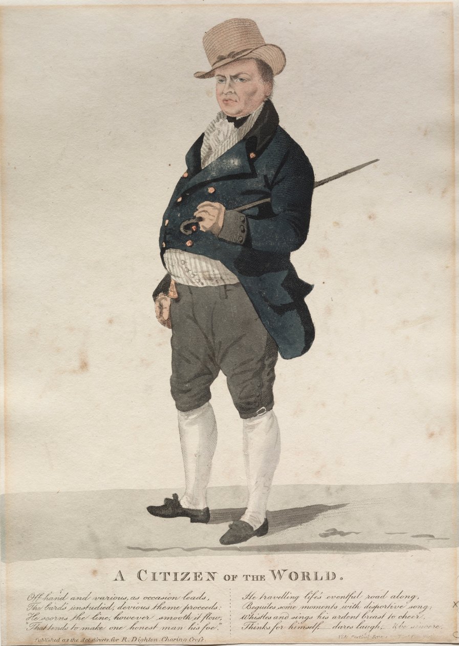 Obywatel świata. autorstwa Richard Dighton