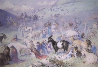 Legenda o kozie autorstwa Richard Doyle