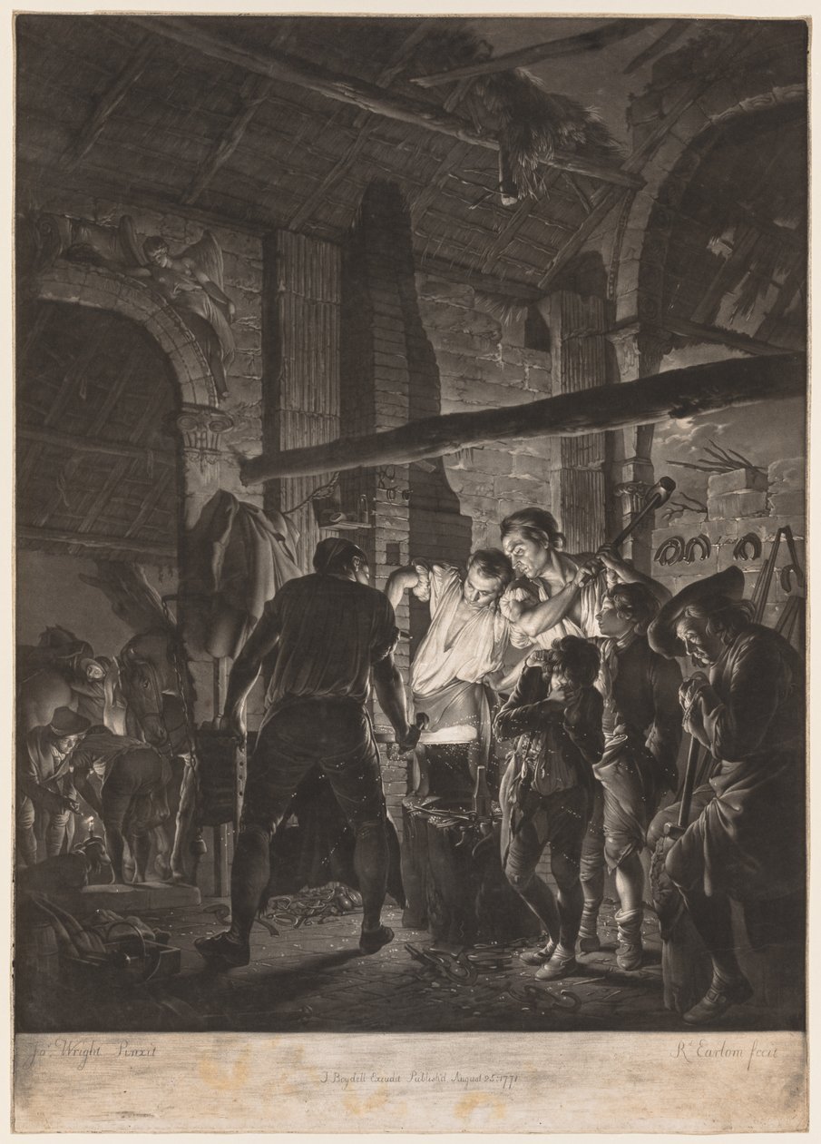 Kowal, 1771. autorstwa Richard Earlom