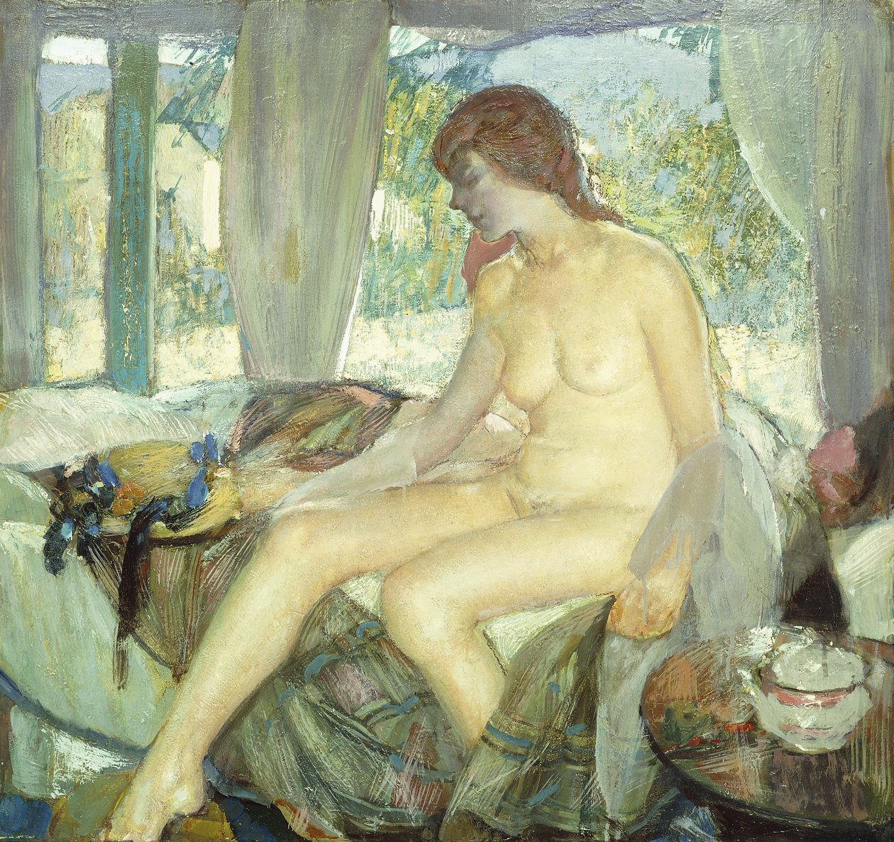 Poranna kontemplacja autorstwa Richard Emil Miller
