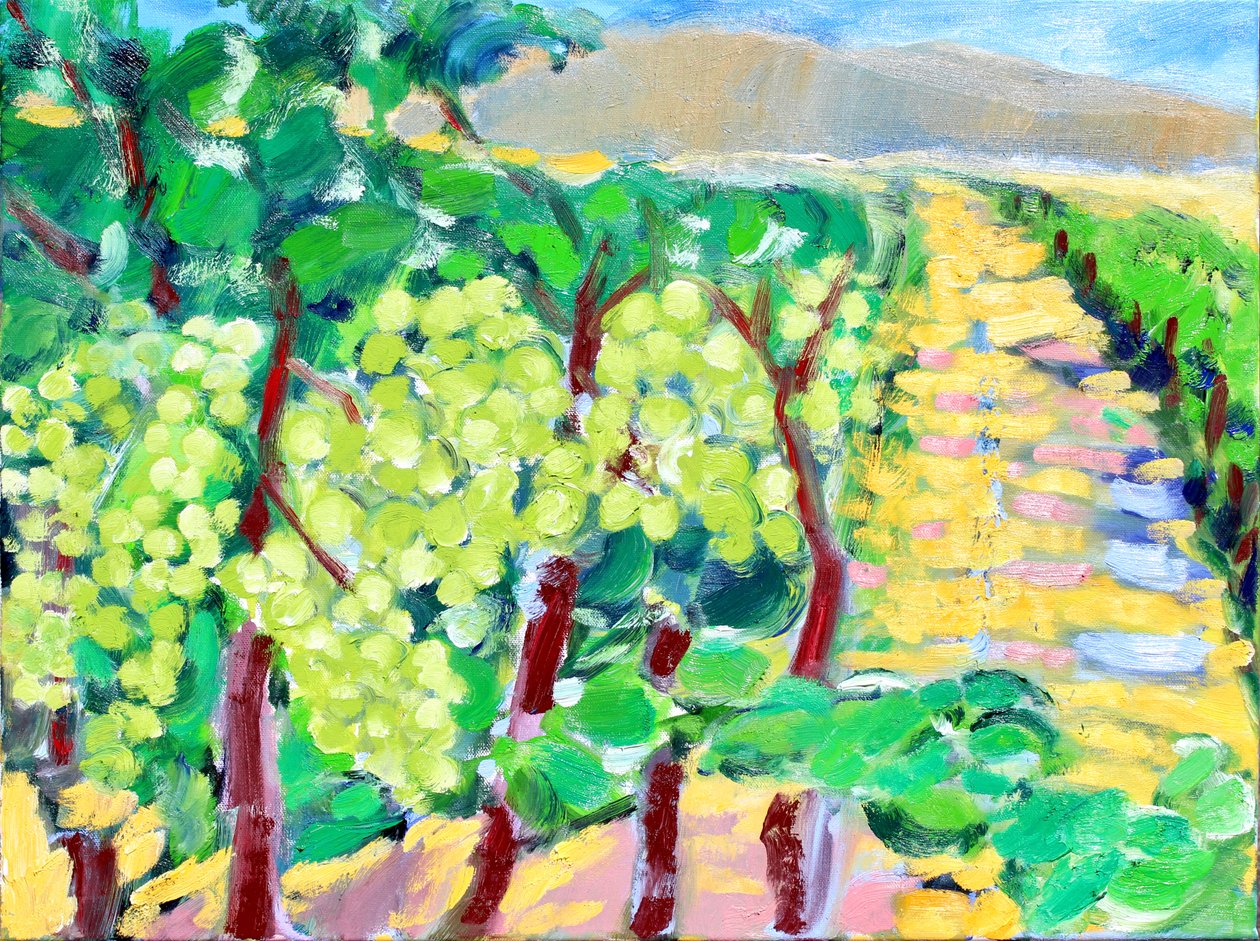 Winogrona Chardonnay, Napa, 2019 autorstwa Richard Fox