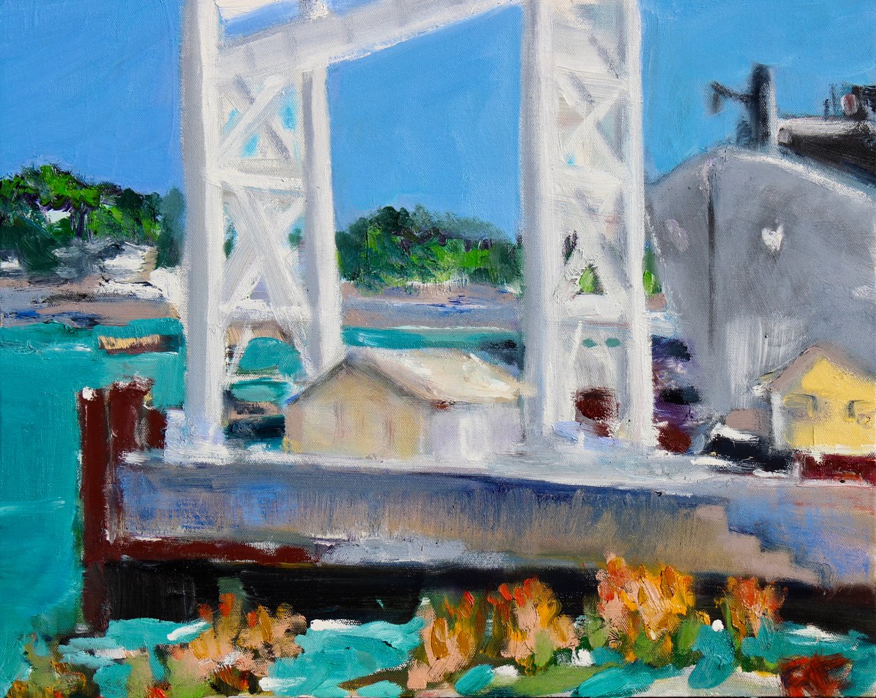 Gantry, Wyspa Mare, 2020 autorstwa Richard Fox