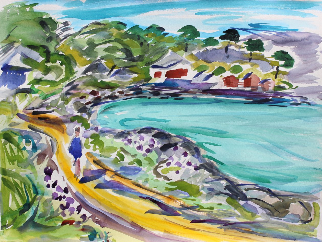 Spacer, Tiburon, 2020 autorstwa Richard Fox