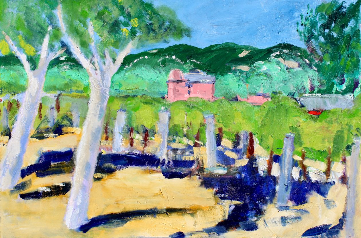 Drzewa i Cienie, 2019 autorstwa Richard Fox