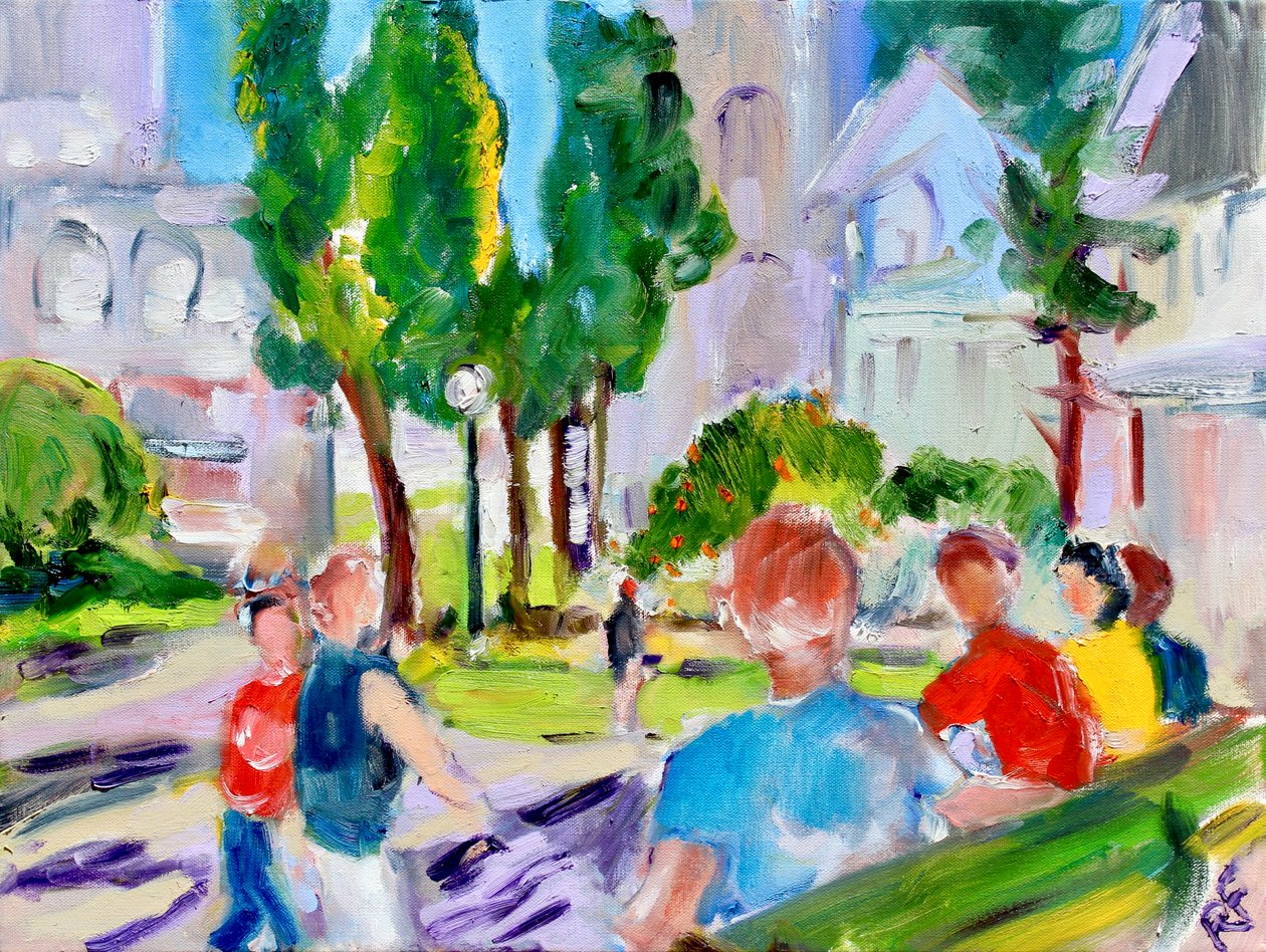 Washington Square Park, San Francisco, 2018 autorstwa Richard Fox