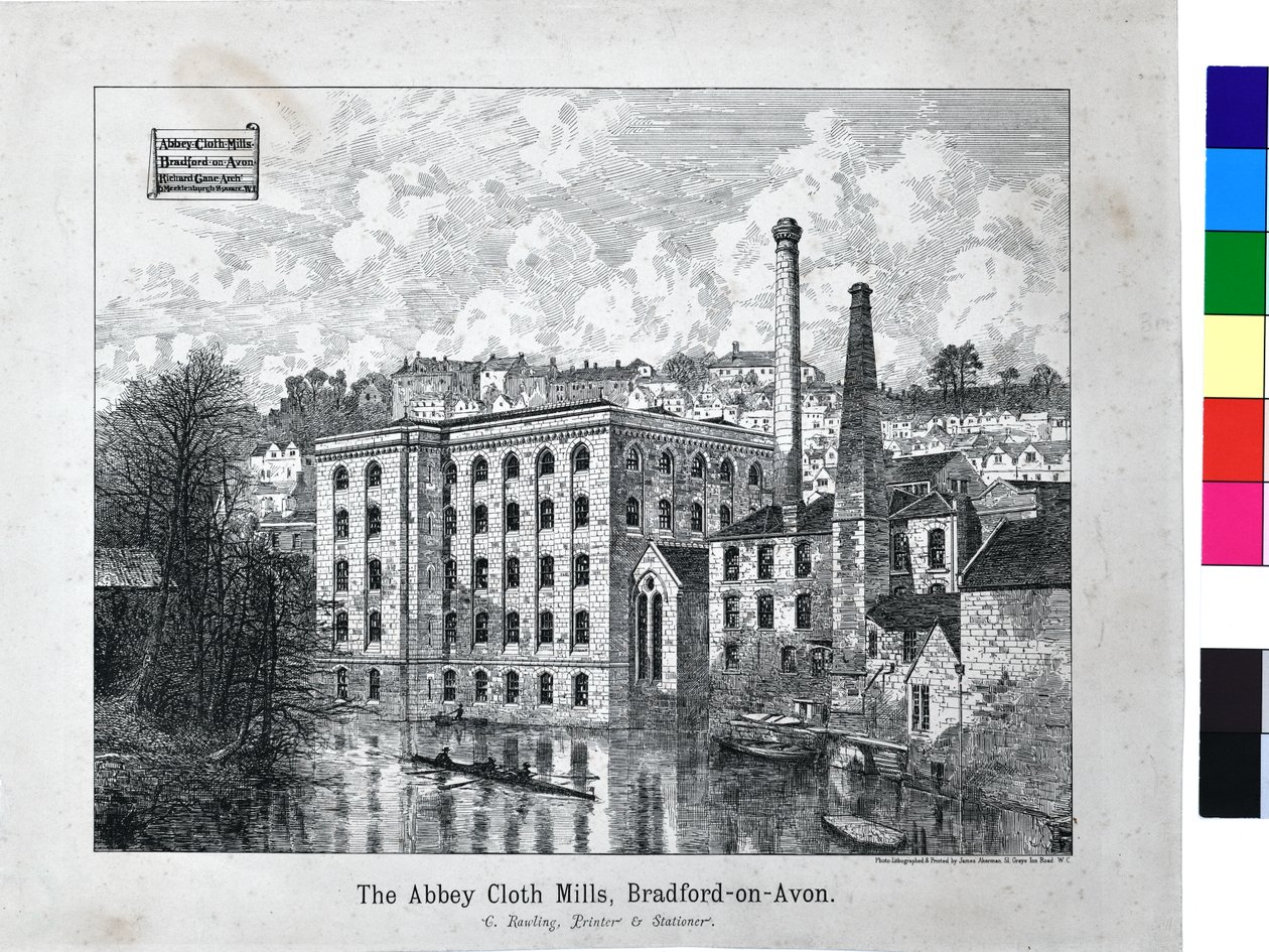 Abbey Cloth Mills, Bradford-on-Avon autorstwa Richard Gane