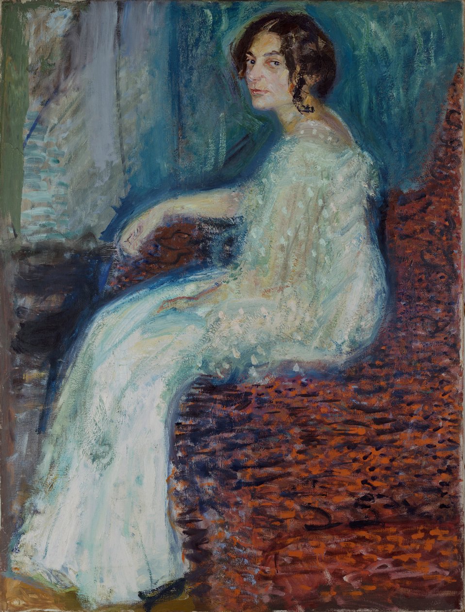 Portrait of Henryka Cohn, 1908 autorstwa Richard Gerstl