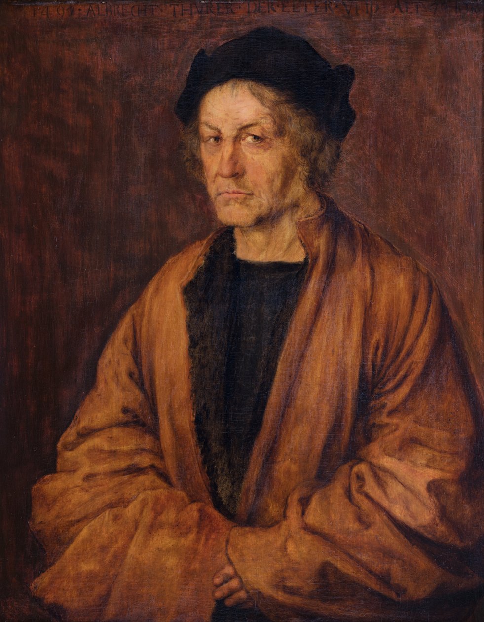Portret ojca Dürera autorstwa Richard Greenbury