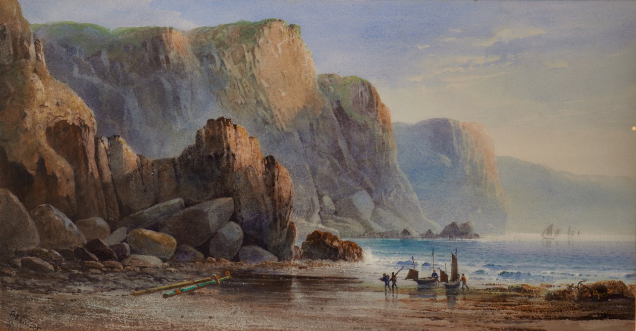 Scena przybrzeżna autorstwa Richard Harry Carter