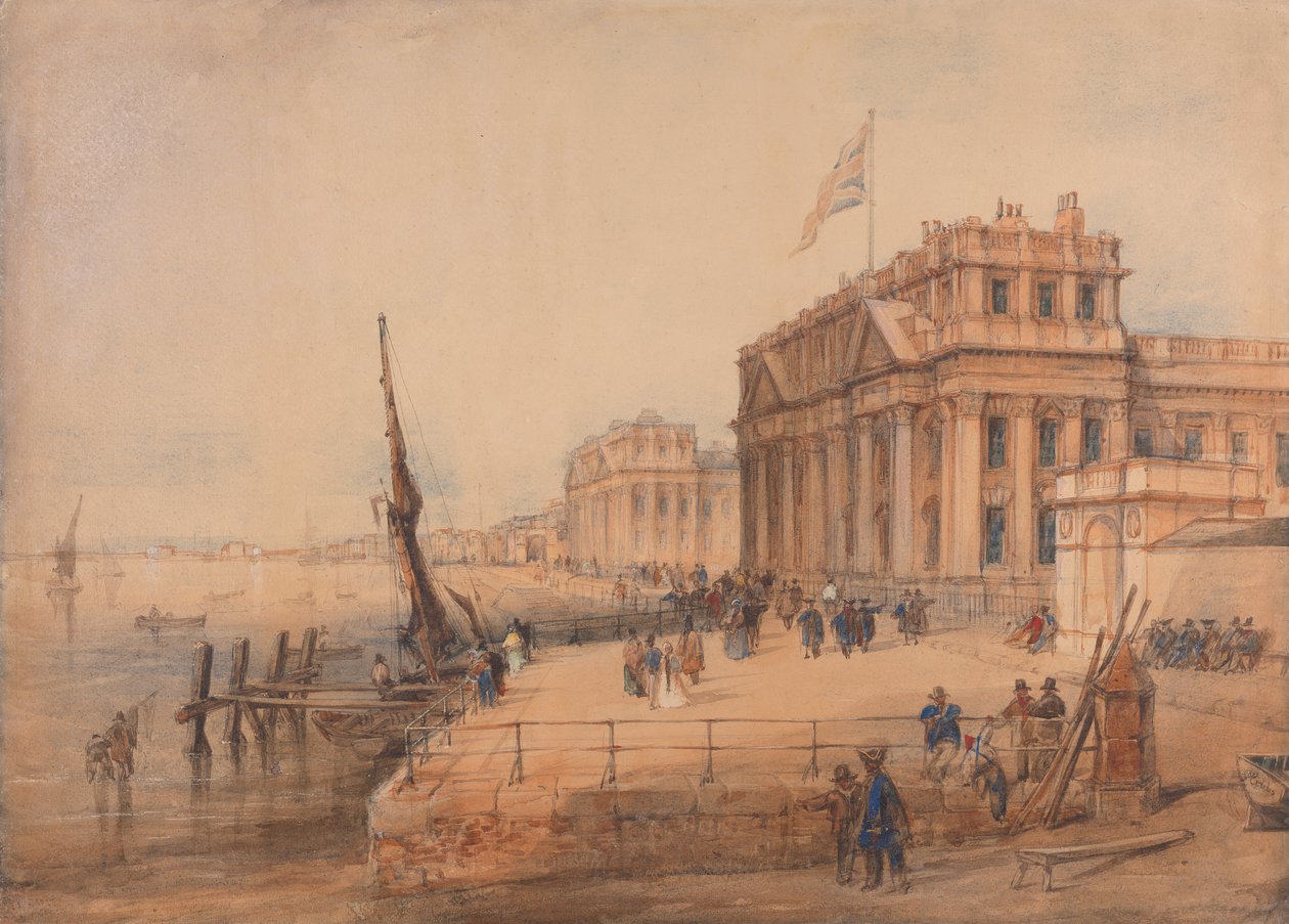 Szpital Greenwich autorstwa Richard Henry Nibbs