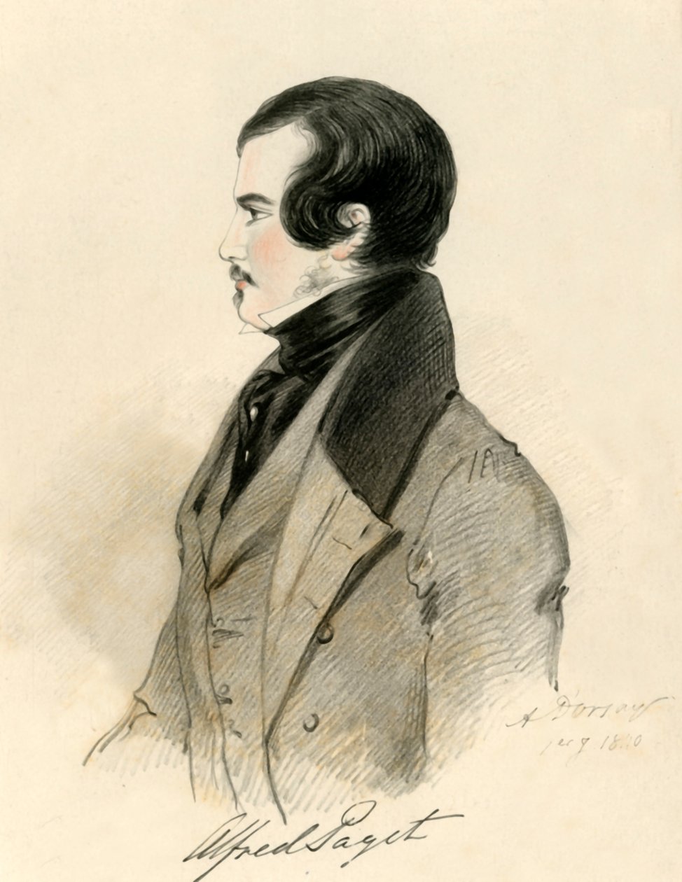 Alfreda Pageta, 1840. autorstwa Richard James Lane