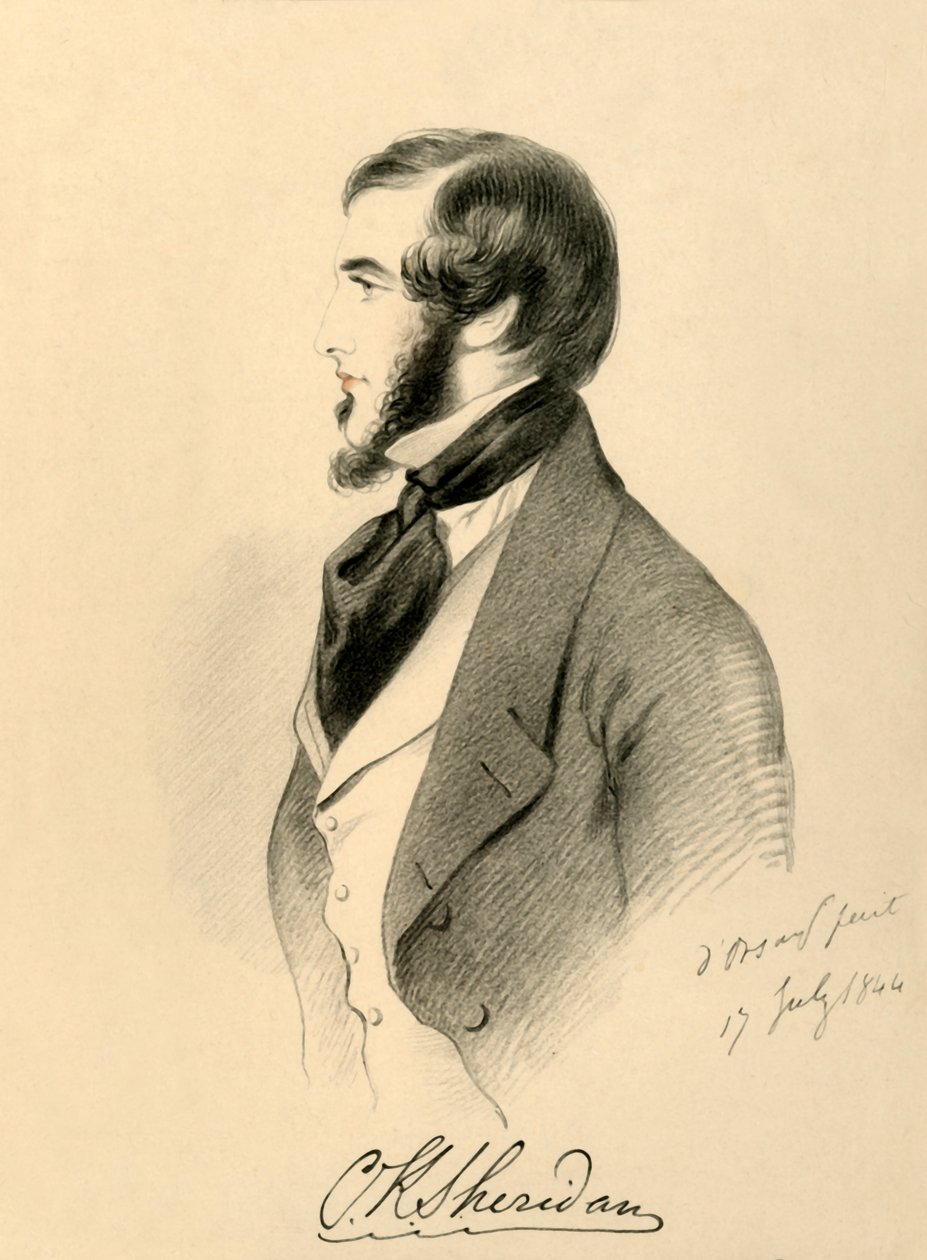 Charles K. Sheridan, 1844. autorstwa Richard James Lane