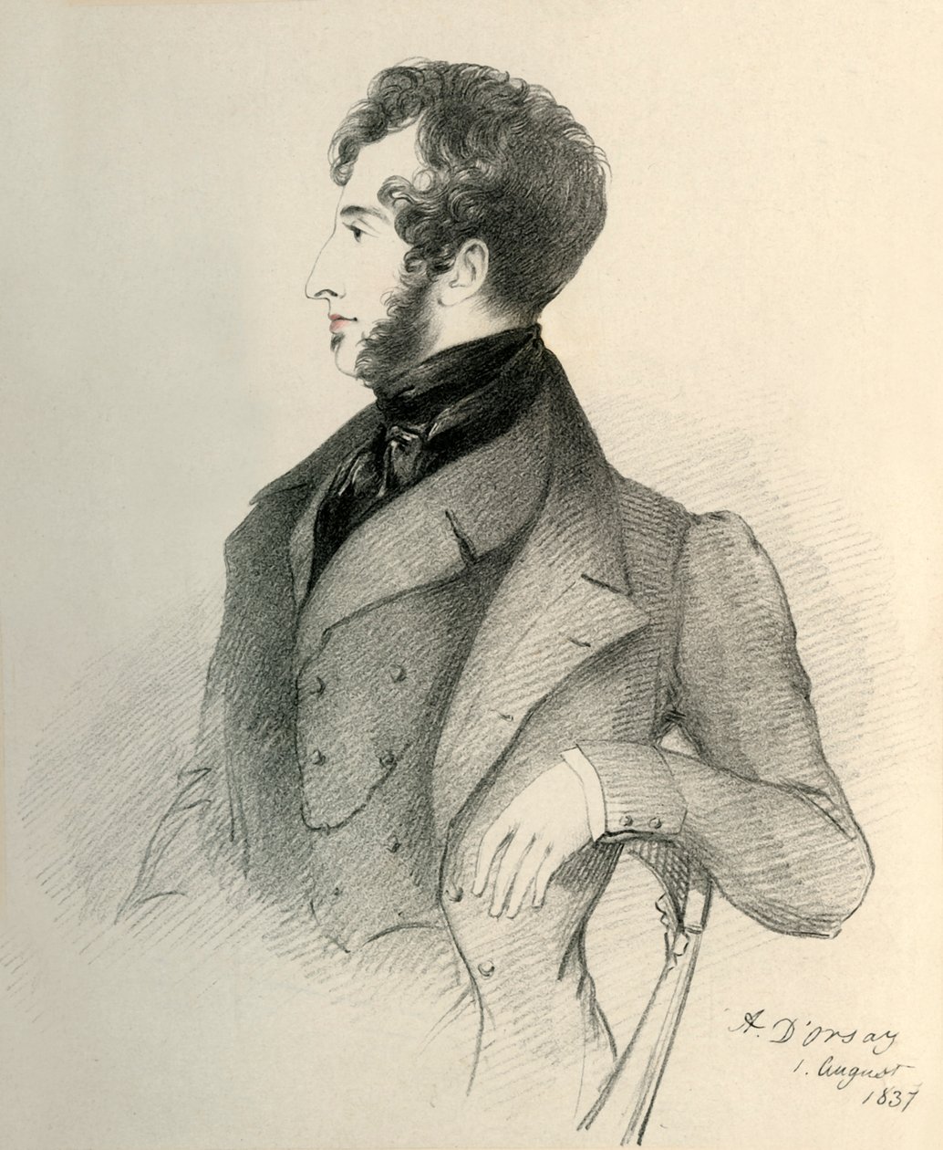 Edward Lytton Bulwer, 1837. autorstwa Richard James Lane
