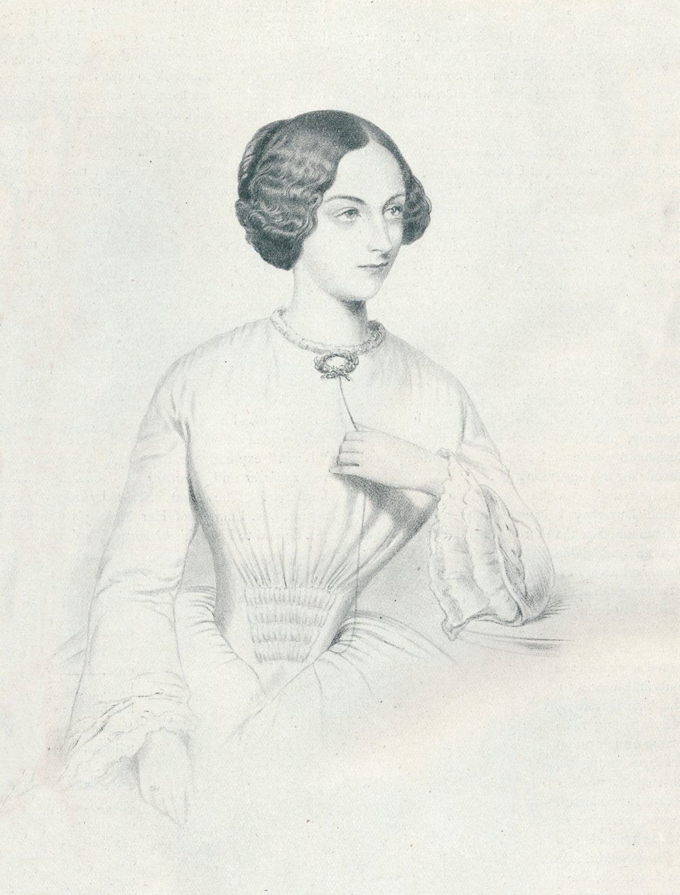 Johanna Wagner, 1852 autorstwa Richard James Lane