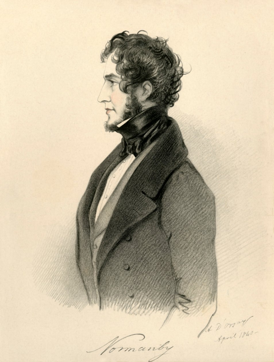 Normanby, 1840. autorstwa Richard James Lane