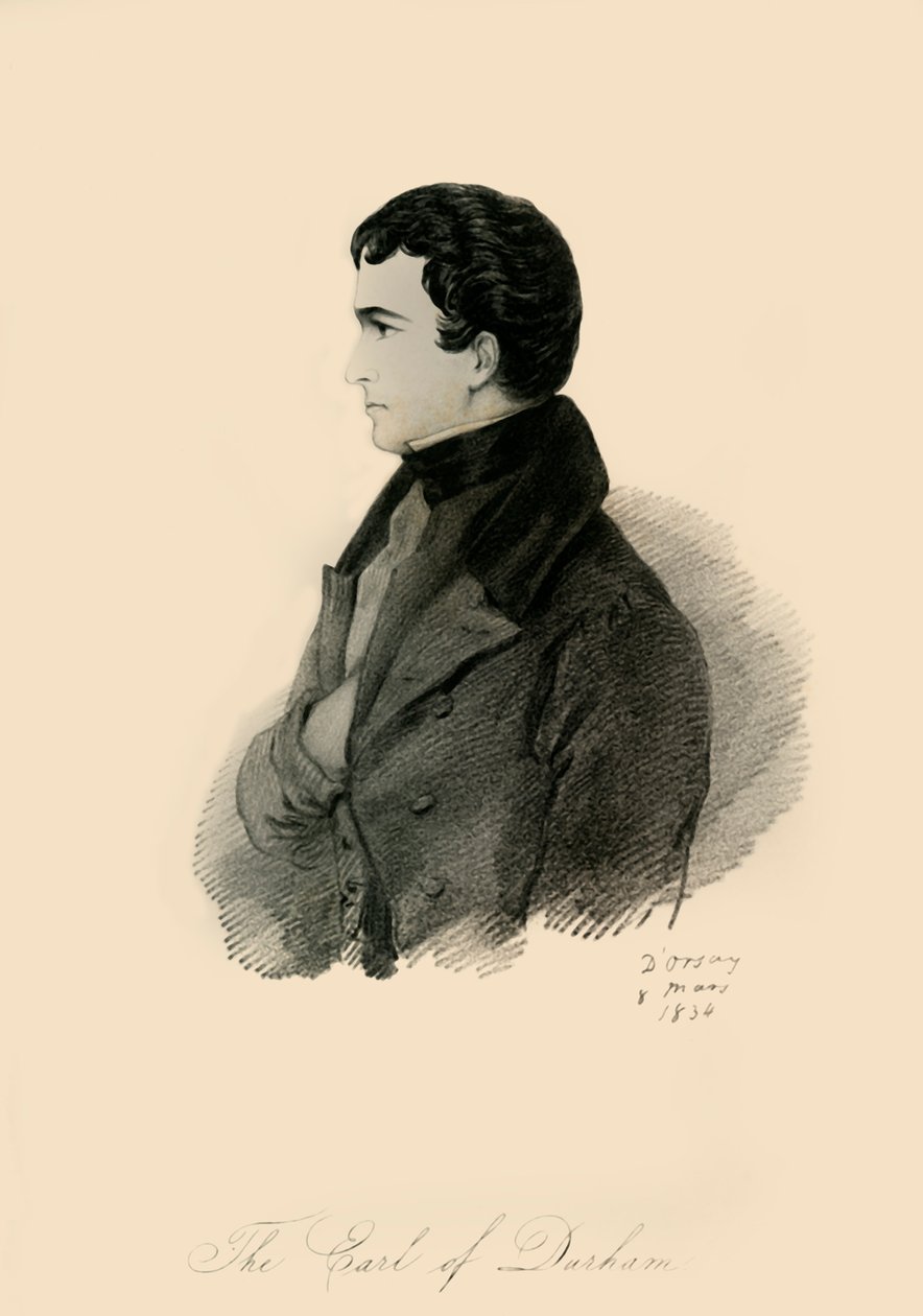 Hrabia Durham, 1834. autorstwa Richard James Lane