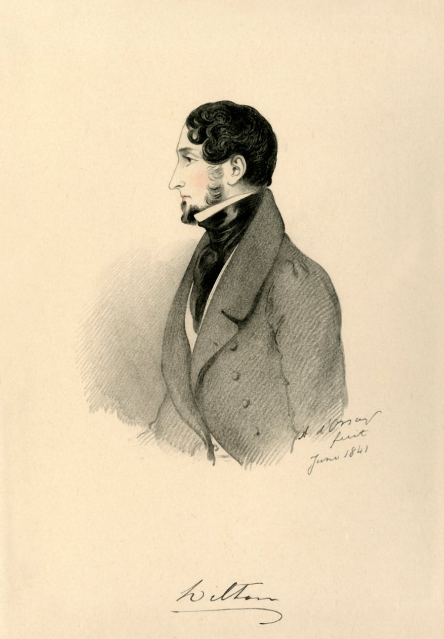 Hrabia Wilton, 1841. autorstwa Richard James Lane