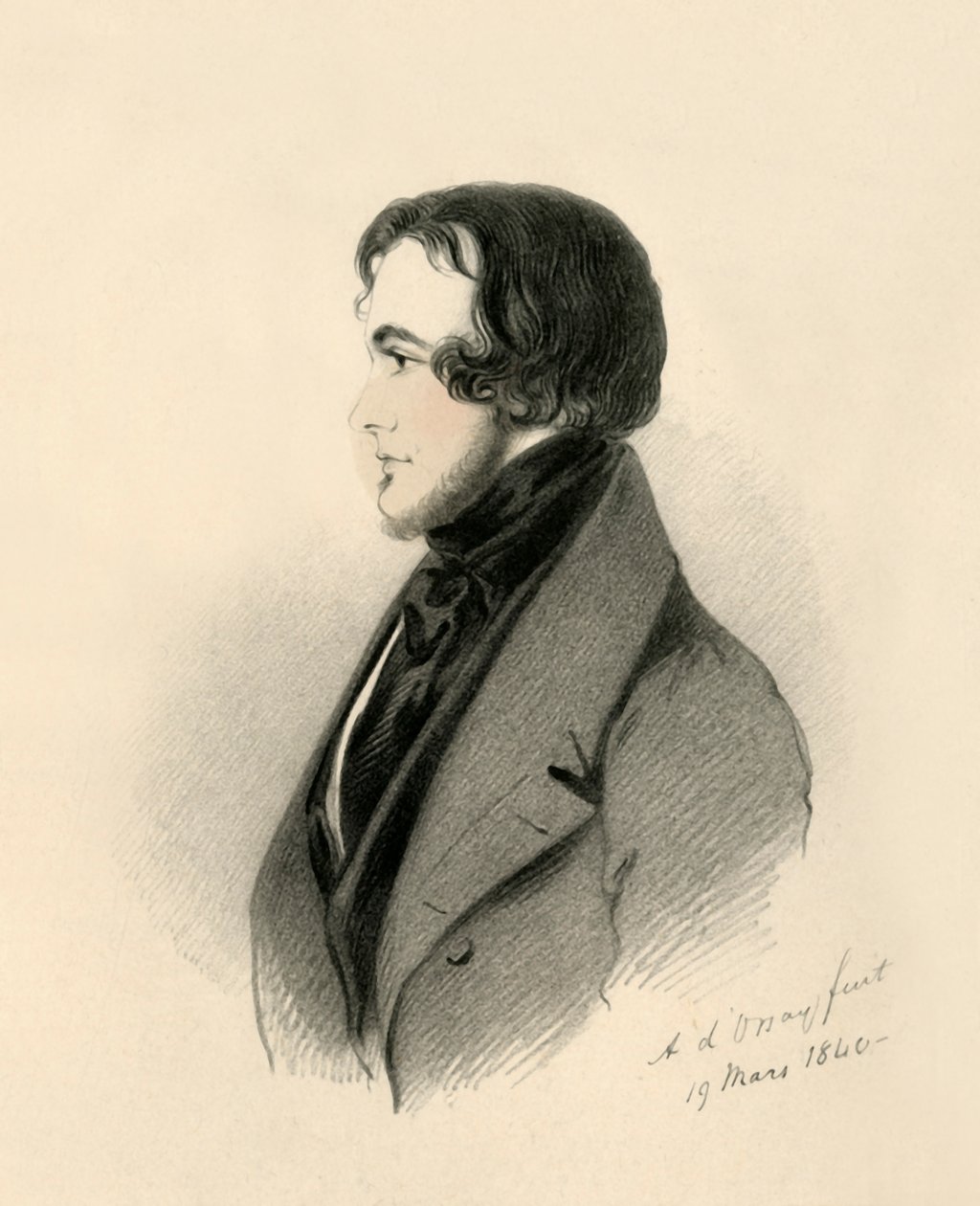 Wicehrabia Fitzharris, 1840. autorstwa Richard James Lane