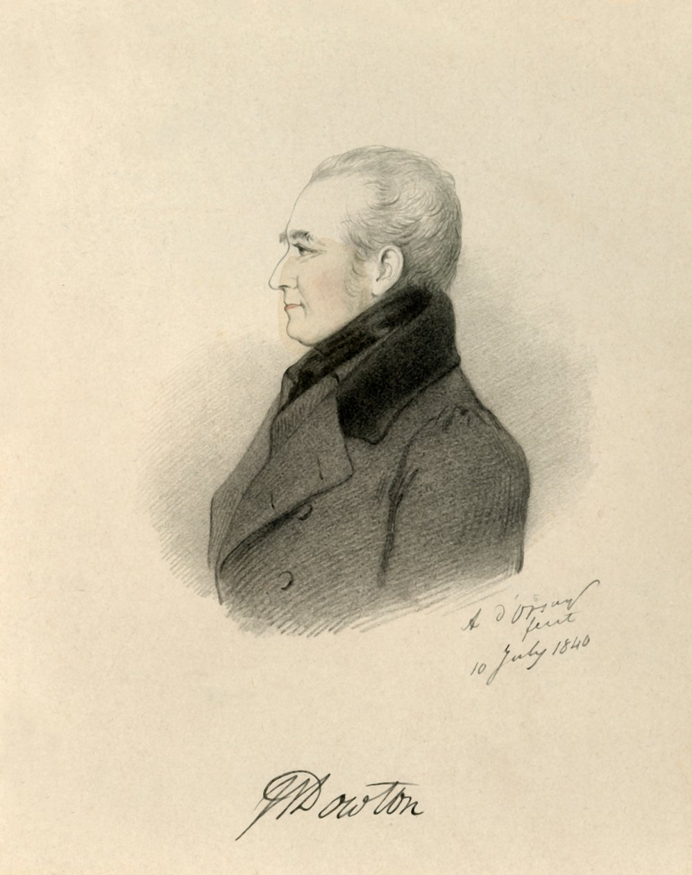 W Dowton, 1840. autorstwa Richard James Lane