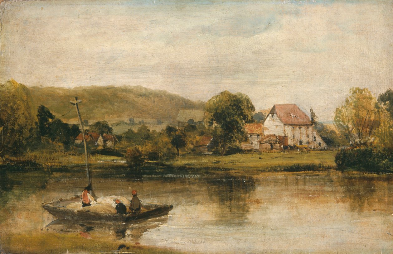 „Gospodarstwo w Normandii”, 1821-1828 autorstwa Richard Parkes Bonington