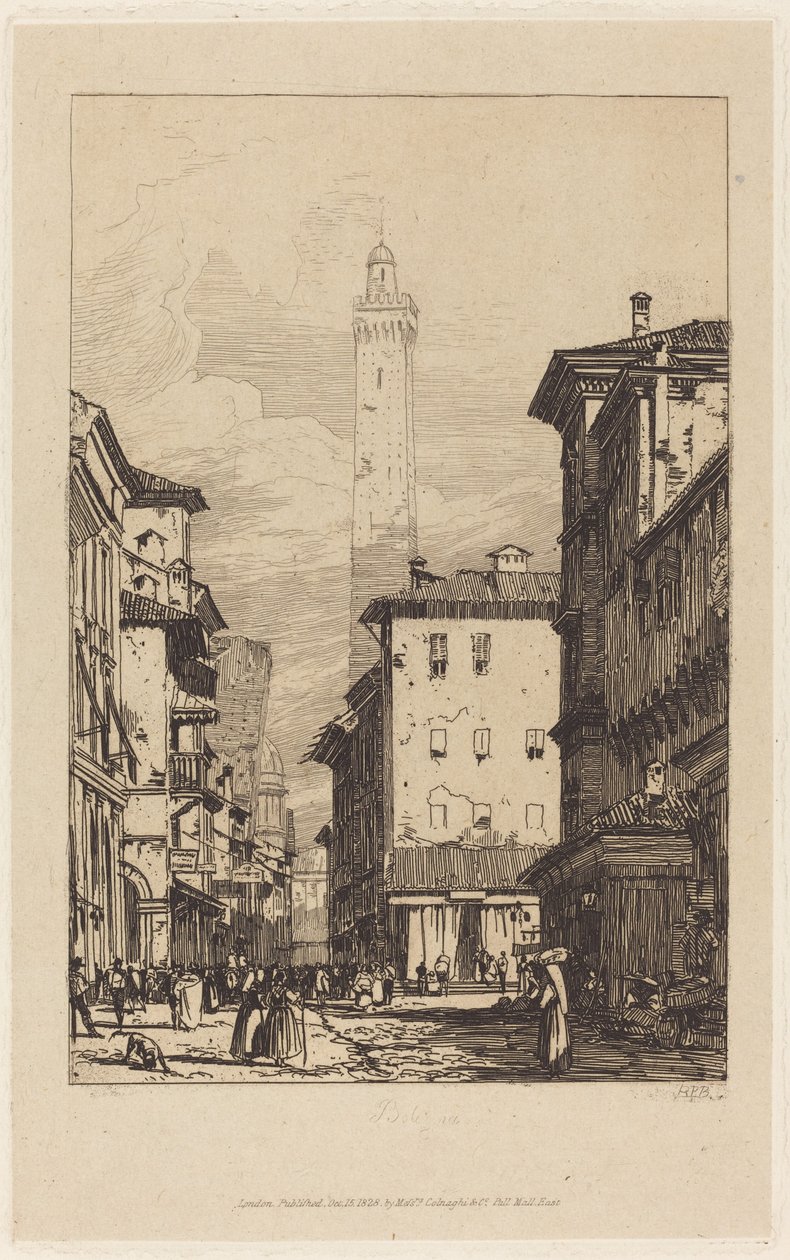 Bolonia autorstwa Richard Parkes Bonington