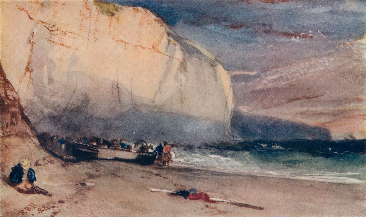 Undercliff, 1828, 1924 autorstwa Richard Parkes Bonington