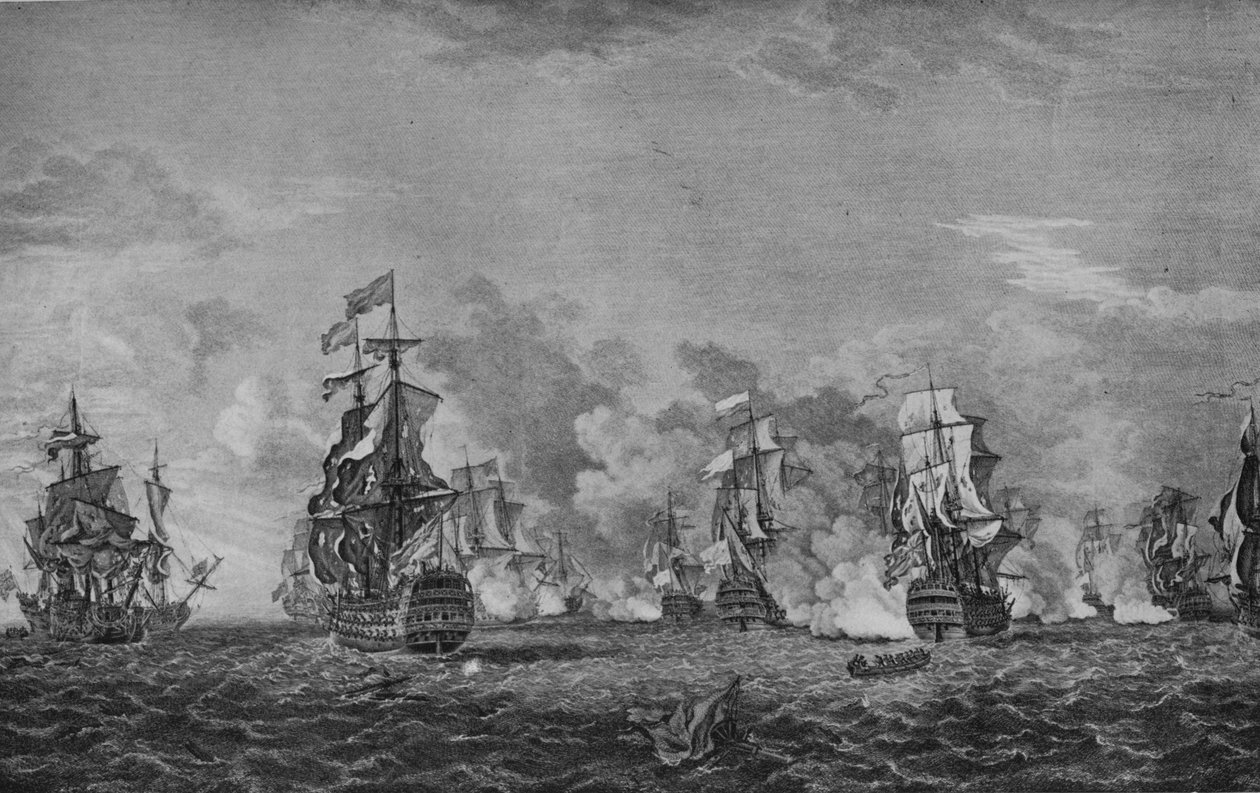Bitwa pod Lagos, c1760 autorstwa Richard Paton