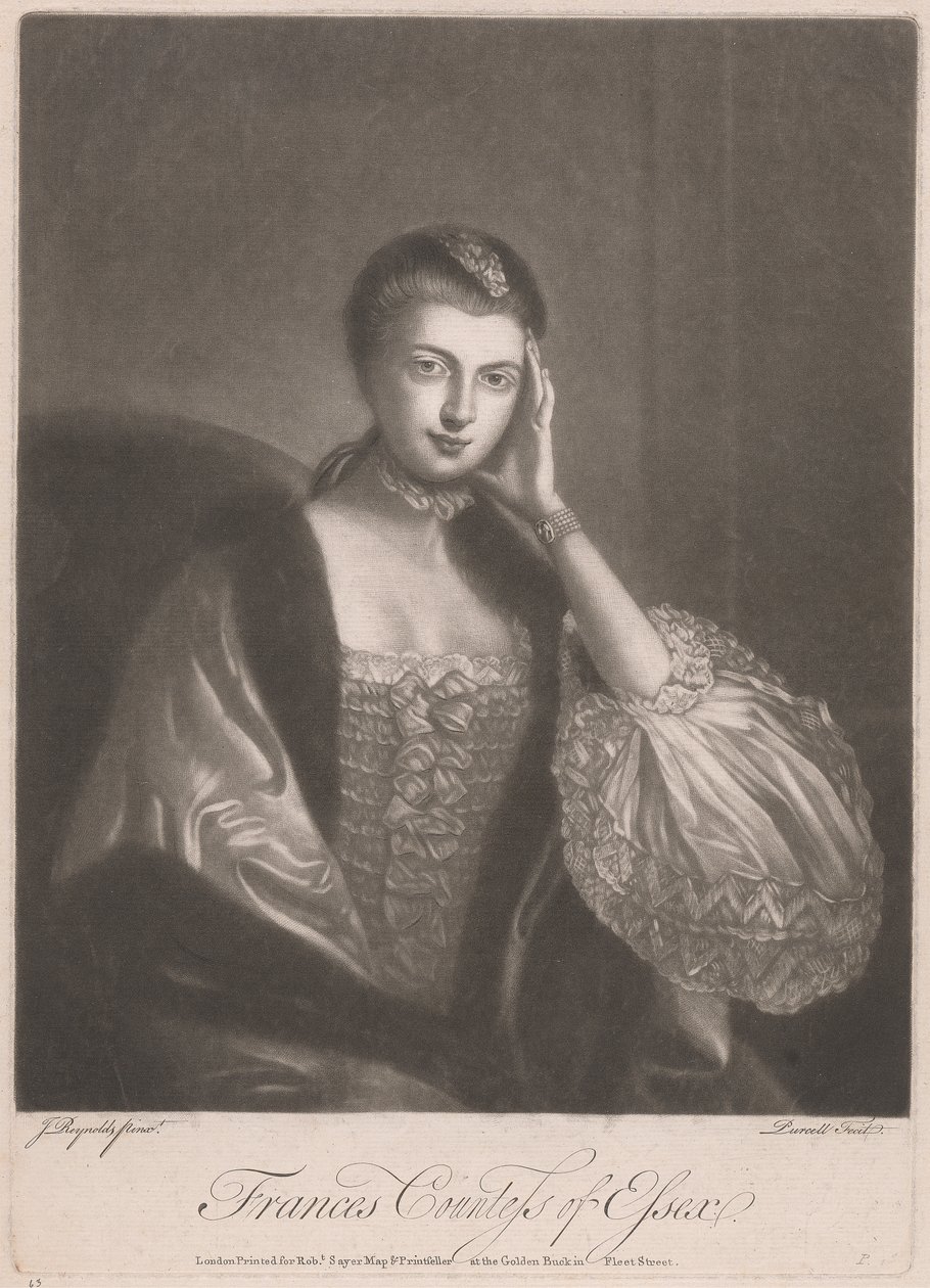 Frances, hrabina Essex (zm. 1759) autorstwa Richard Purcell