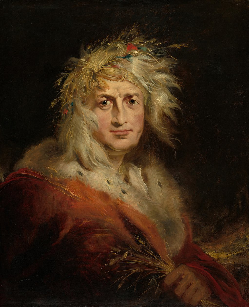David Garrick jako Król Lear, c. 1815. autorstwa Richard Westall