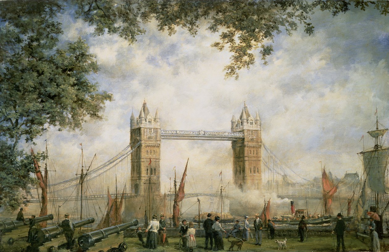 Tower Bridge: z Tower of London autorstwa Richard Willis