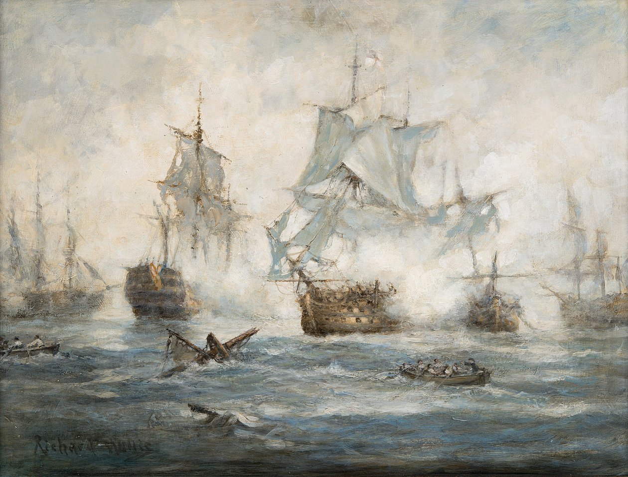 Trafalgar - Koniec gry autorstwa Richard Willis