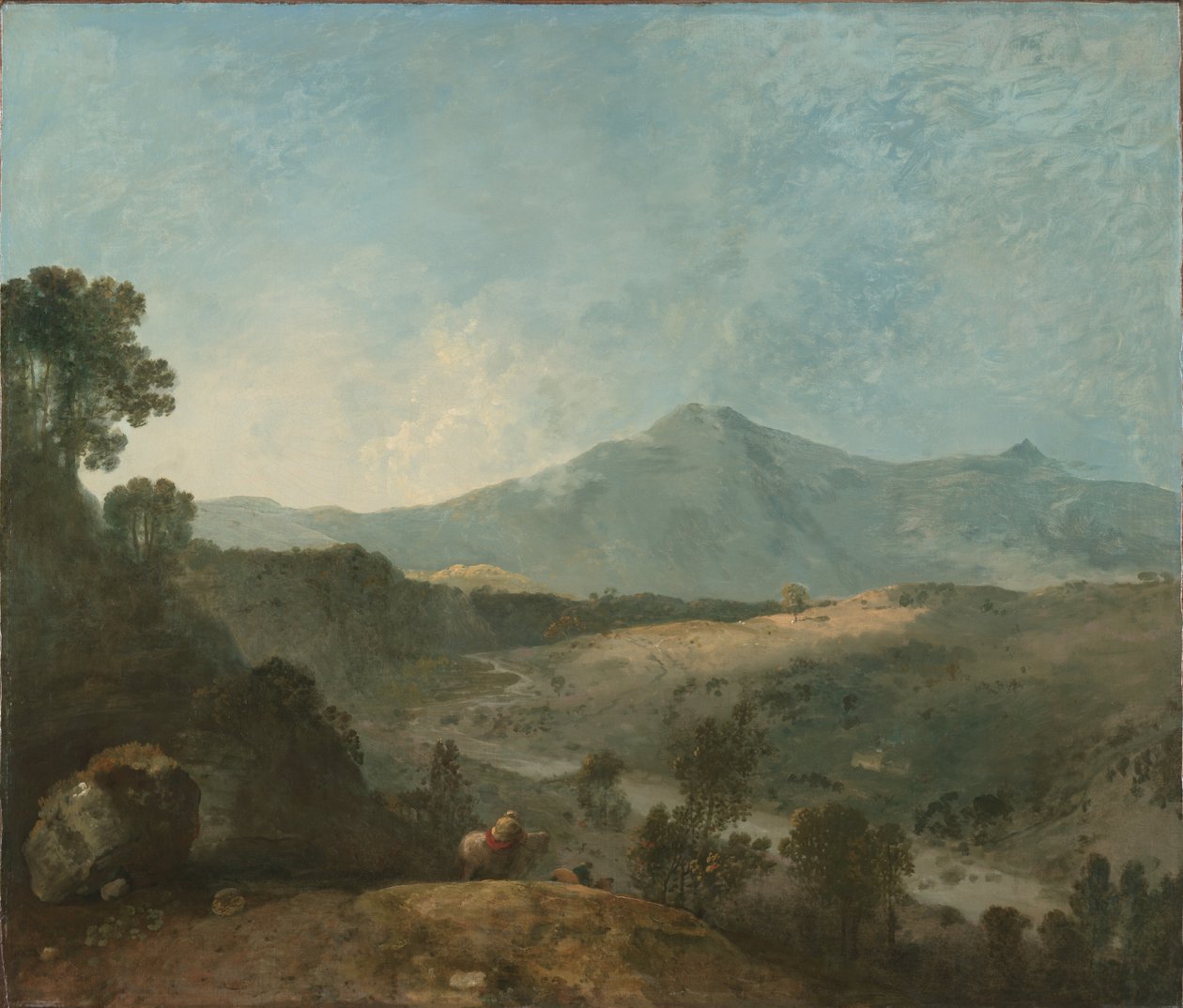 Cader Idris, z rzeką Mawddach autorstwa Richard Wilson