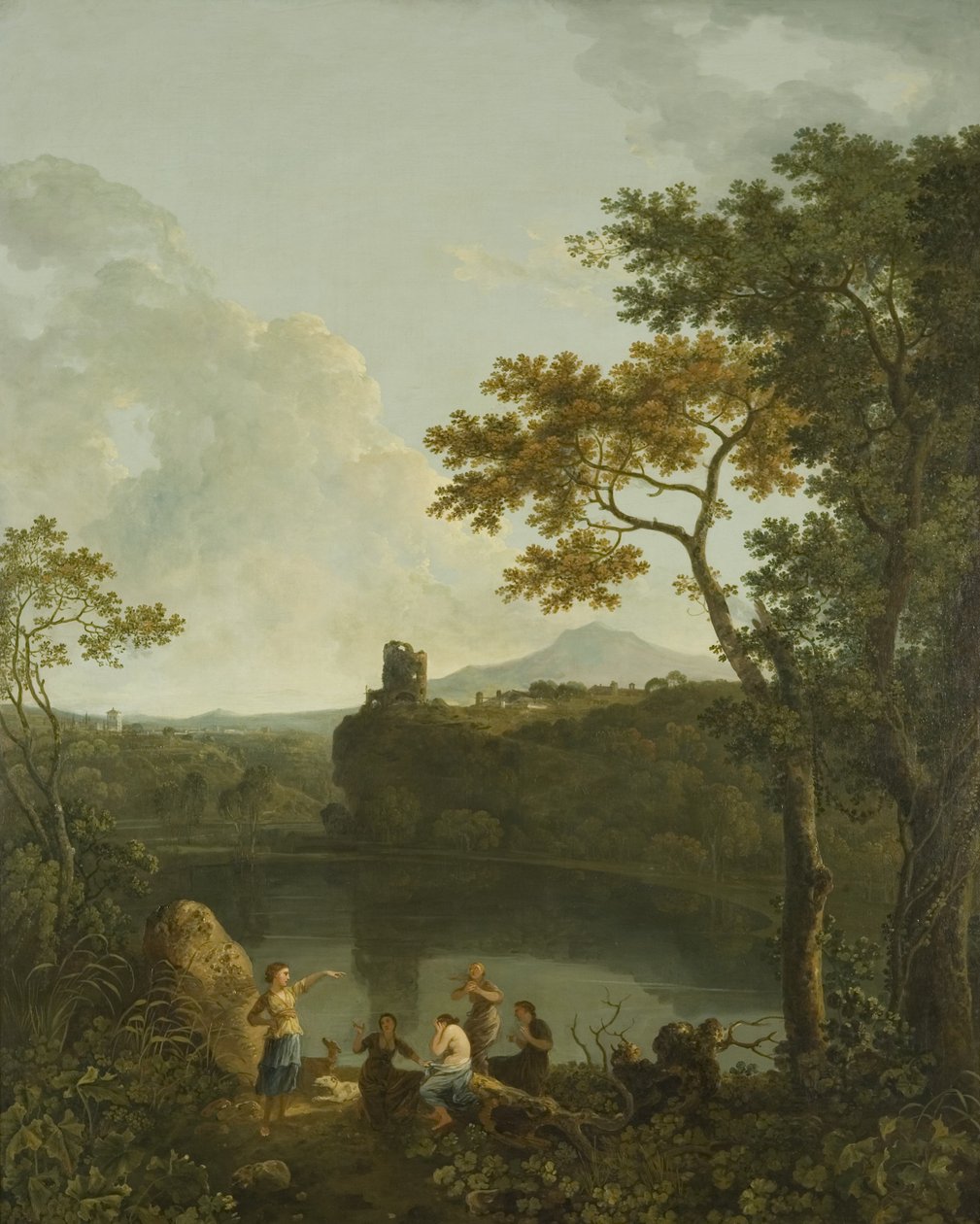 Diana i Callisto autorstwa Richard Wilson