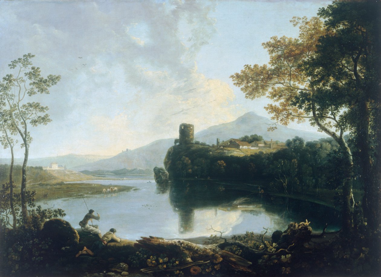 „Zamek Dolbadarn”, 1733-1782. autorstwa Richard Wilson