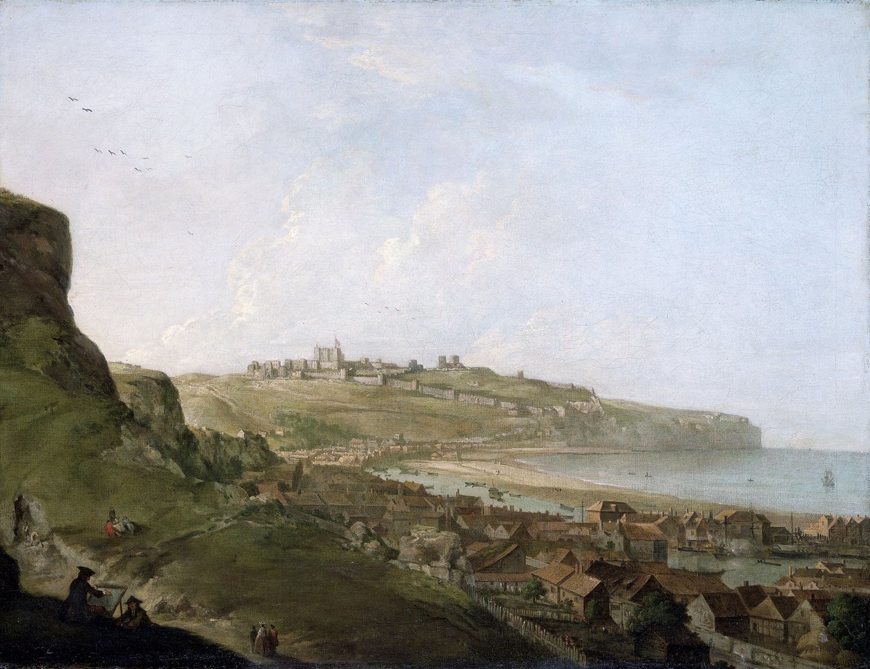 Zamek w Dover, 1746-47. autorstwa Richard Wilson