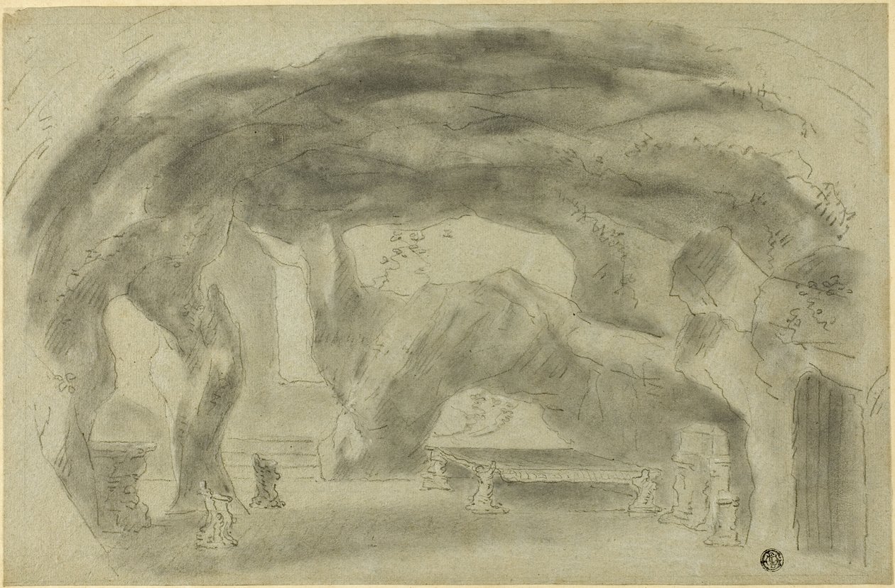 Wnętrze Groty autorstwa Richard Wilson