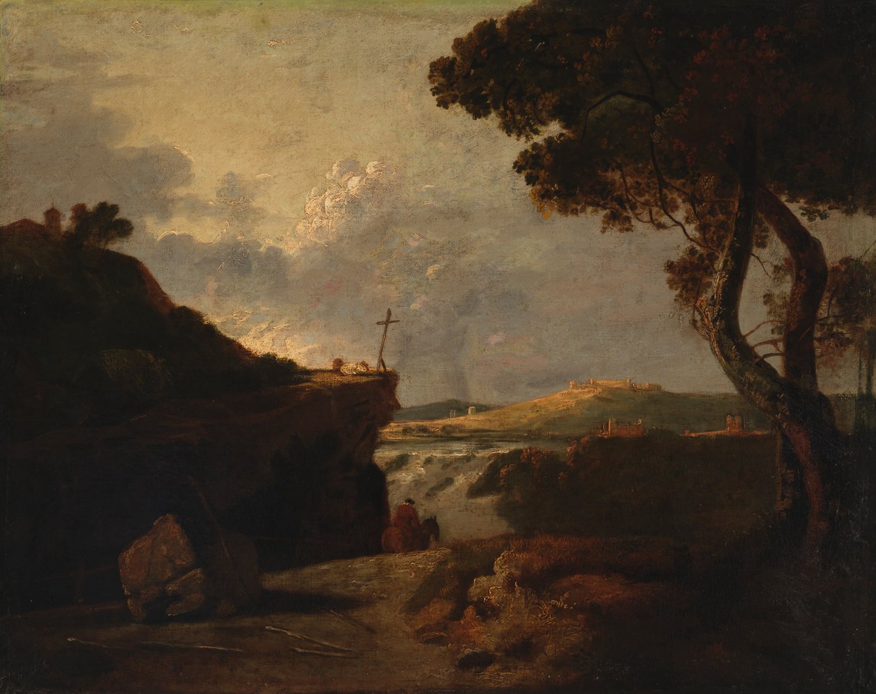 Biały mnich, XVIII wiek. autorstwa Richard Wilson