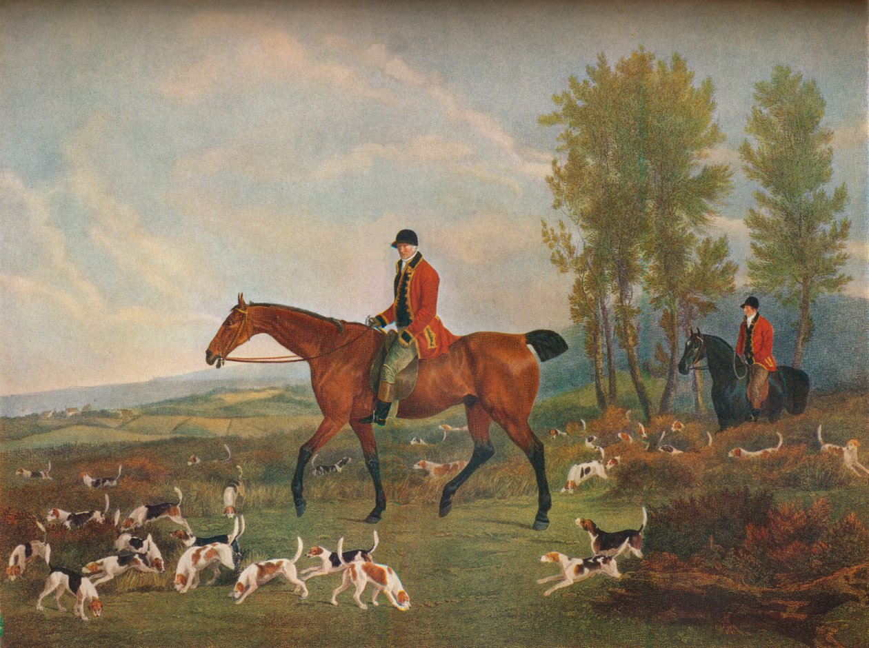 Jego Majestys Harriers, ok. XIX w. autorstwa Richard Woodman
