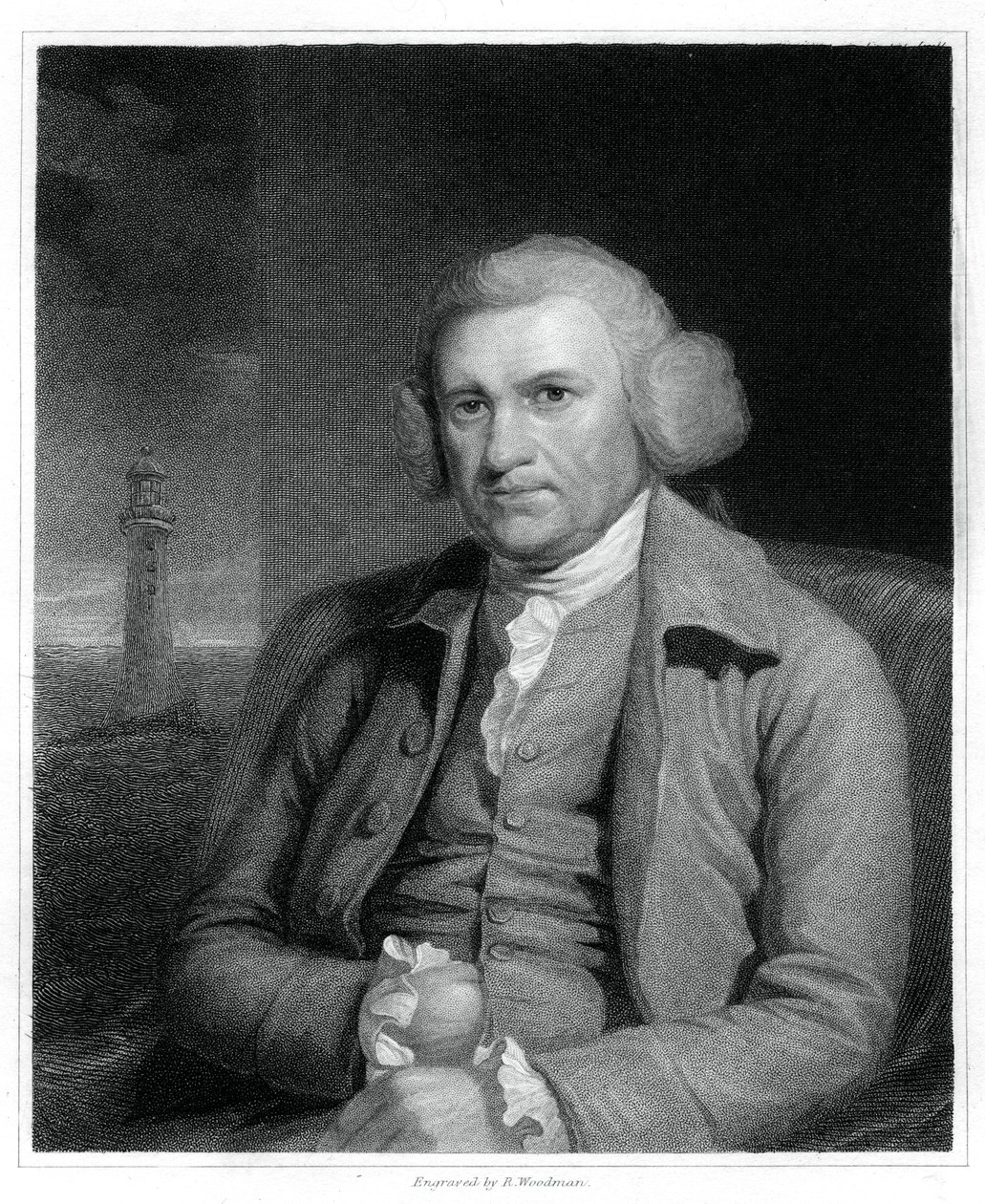 John Smeaton, angielski inżynier budownictwa, 1833. autorstwa Richard Woodman