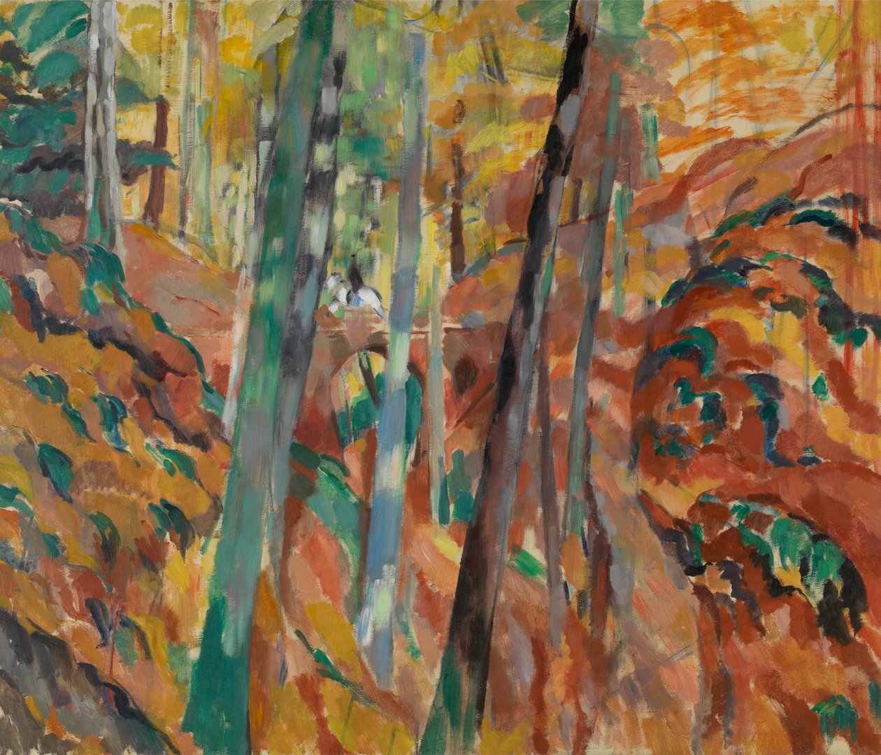 Wąwóz A autorstwa Rik Wouters