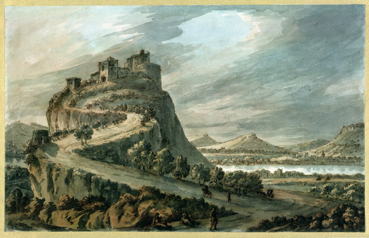 د کاسلپولي سره راکی منظره autorstwa Robert Adam
