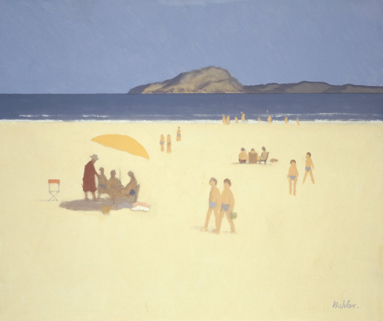 Plaża Bretanii autorstwa Robert Buhler