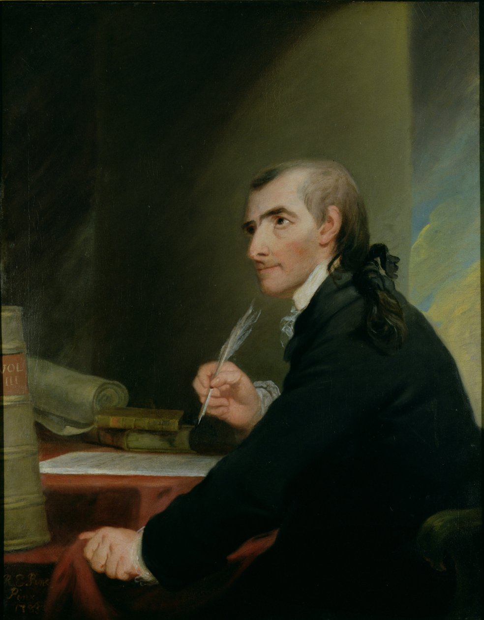 Francis Hopkinson (1738-91) autorstwa Robert Edge Pine