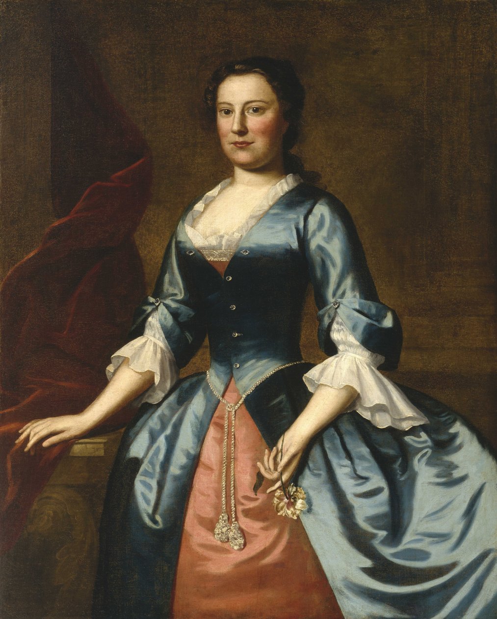 Portret pani Samuel McCall, s. autorstwa Robert Feke