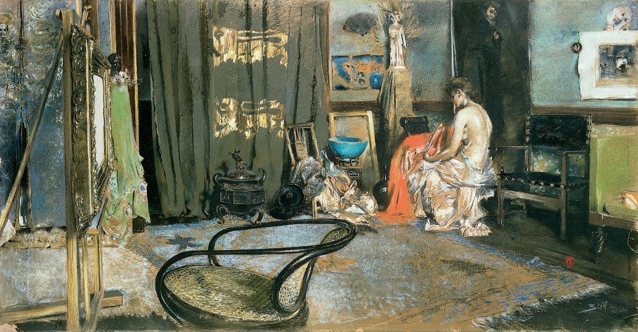 Studio Roberta F. Blum autorstwa Robert Frederick Blum